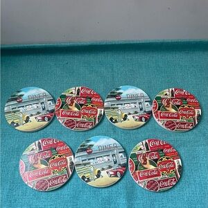Coca-Cola coasters